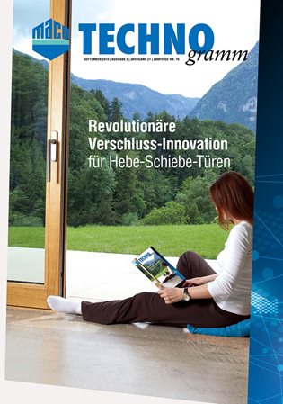 Revolution&#228;re Verschluss-Innovation f&#252;r Hebe-Schiebe-T&#252;ren