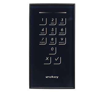 Keypad im Türblatt integriert