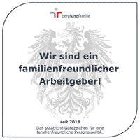 Wir sind ein familienfreundlicher Arbeitgeber!