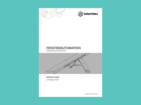 Nuevo catálogo sobre automatización de la ventana