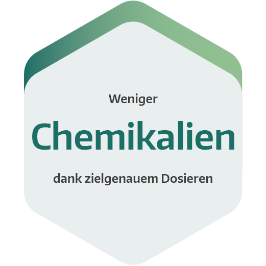 Weniger Chemie: Automatisches Dosieren