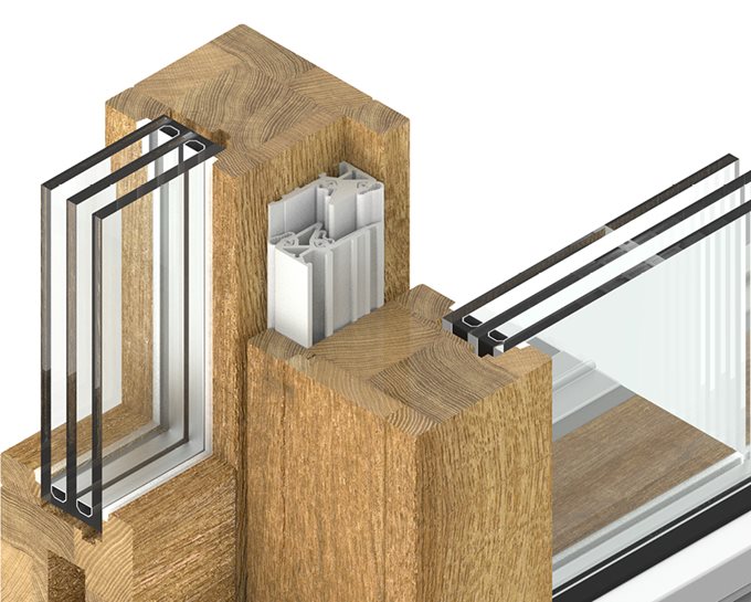 PVC multi-chamber gasket track