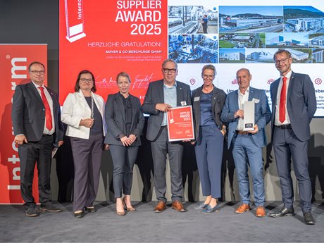 MACO receives the Internorm Supplier Award