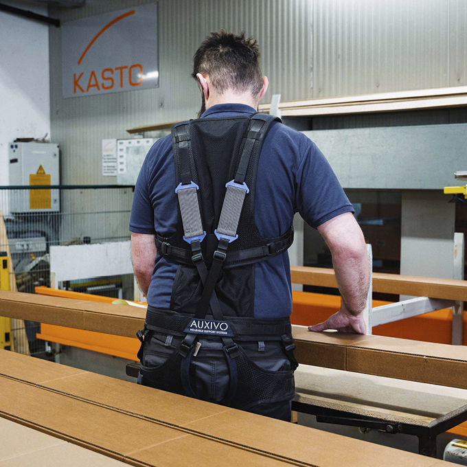 Exoskelette für Lagerarbeiter